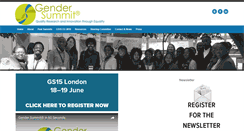 Desktop Screenshot of gender-summit.com