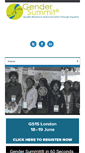 Mobile Screenshot of gender-summit.com